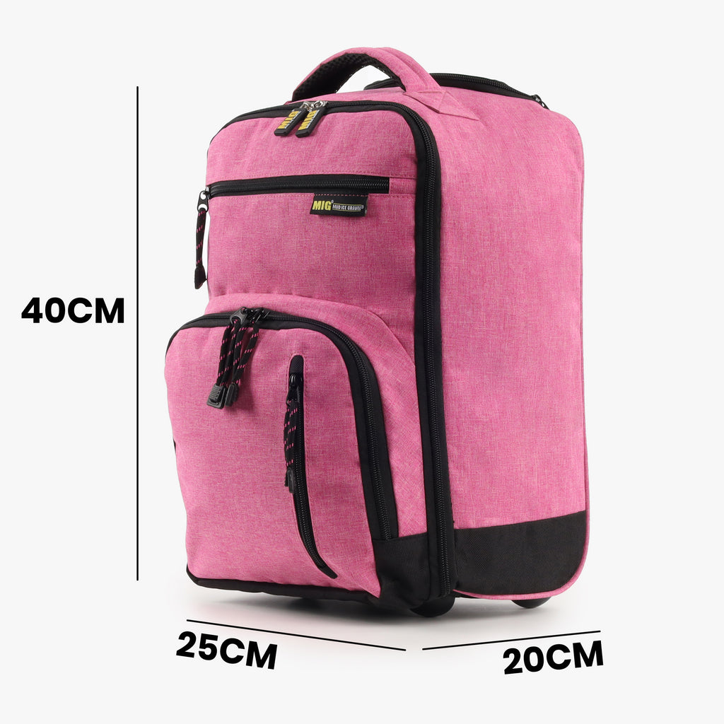 Suitcase with Waterproof, Wheels, Cabin Bag 40x20x25cm MIG Lightweight Wheels - product gallery image 10