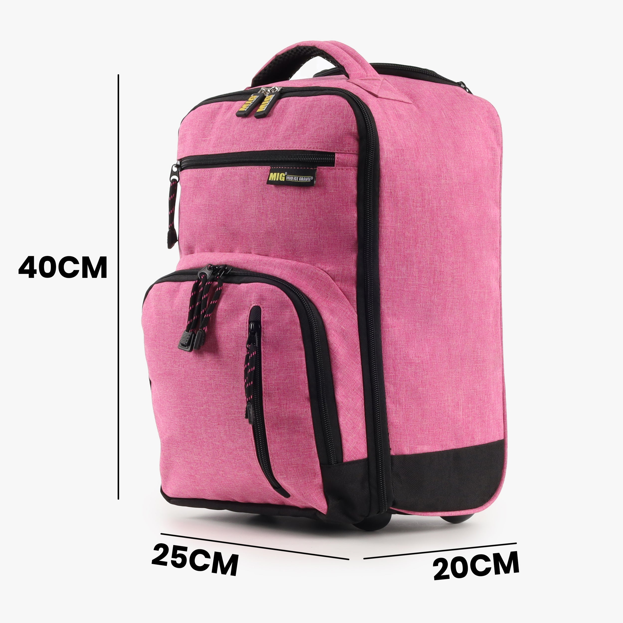 Suitcase with Waterproof, Wheels, Cabin Bag 40x20x25cm MIG Lightweight Wheels - product gallery image 10