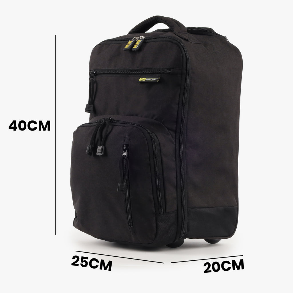 Suitcase with Waterproof, Wheels, Cabin Bag 40x20x25cm MIG Lightweight Wheels - product gallery image 4