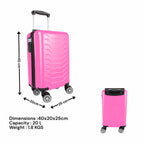 Suitcase with Wheels, 20 cm, Direct Luggage Underseat Cabin Case cm - product gallery image 4