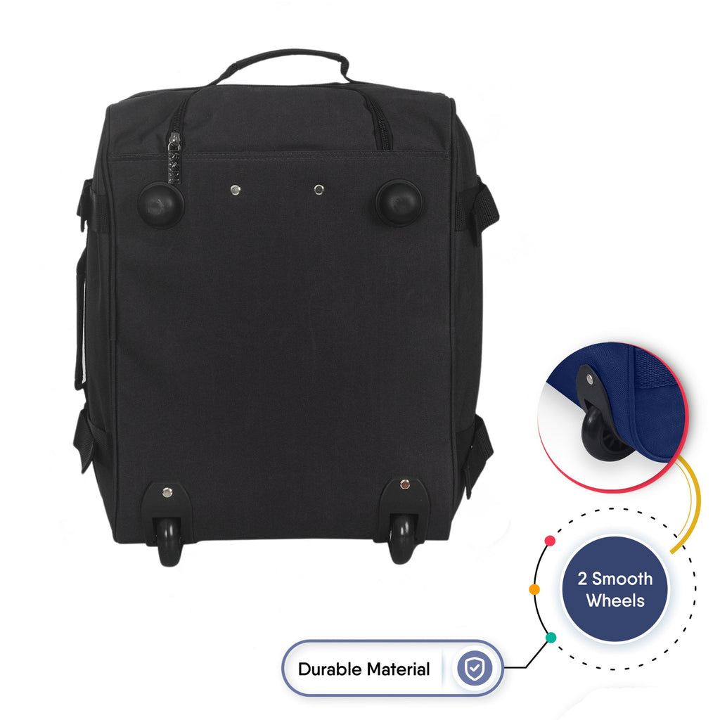 Suitcase with Wheels, Ryanair Cabin Bag 45x36x20 Wheels Lightweight - product gallery image 14