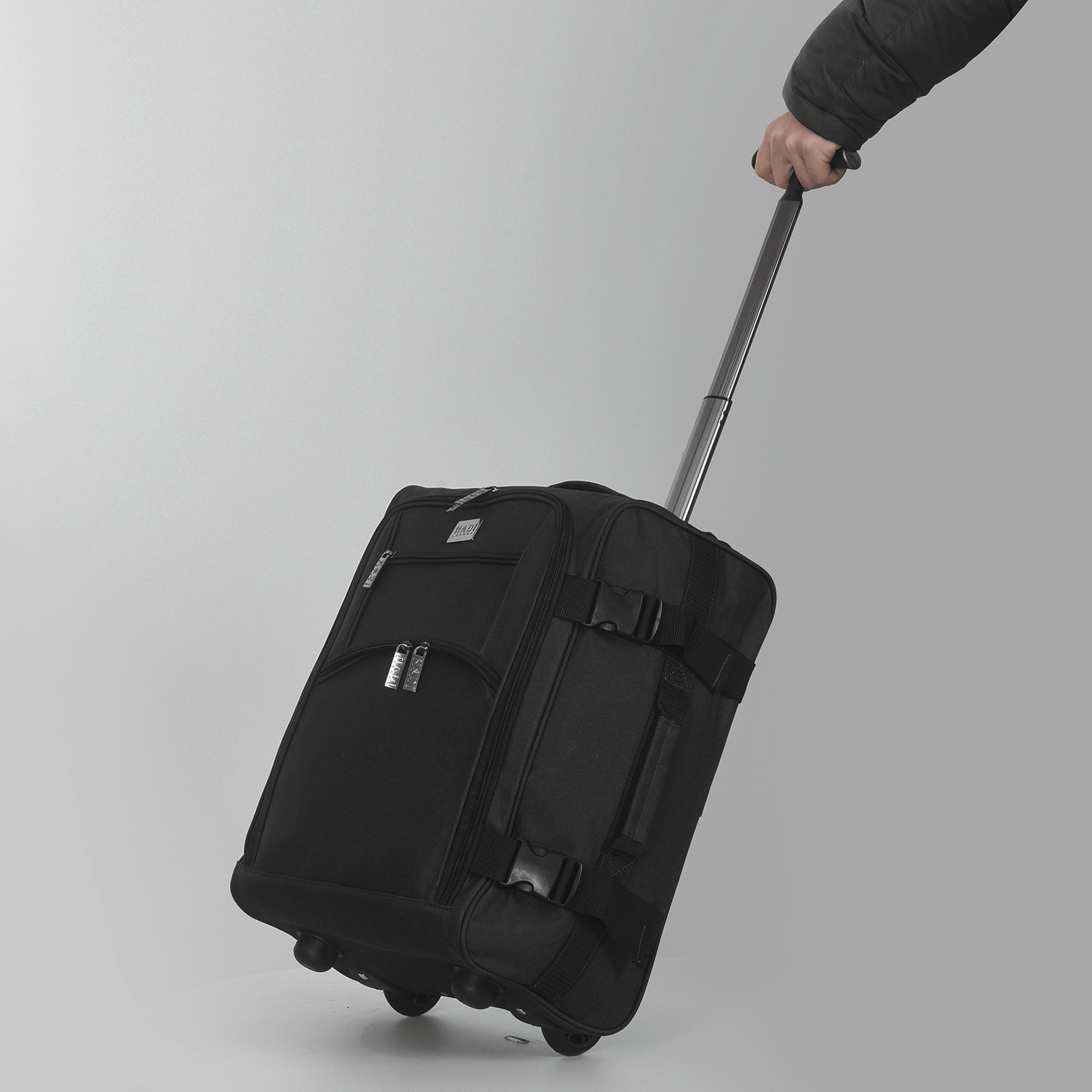 Suitcase with Wheels, Ryanair Cabin Bag 45x36x20 Wheels Lightweight - product gallery image 2