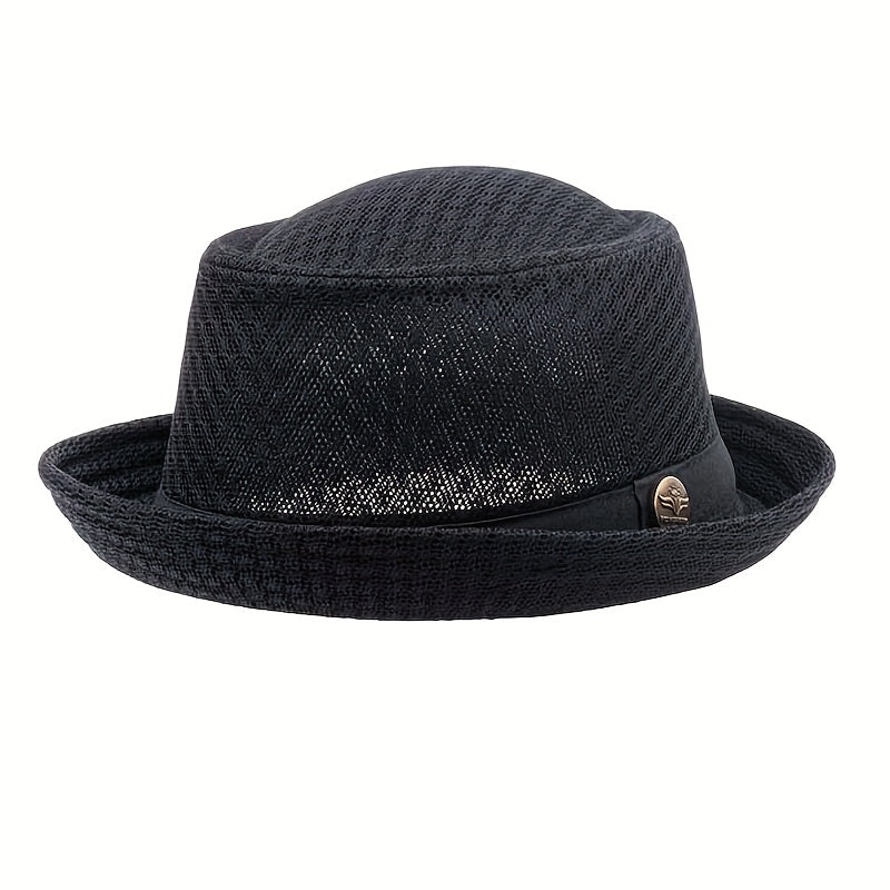 Sun Hat with Breathable Mesh Men Women Lightweight Summer - Black option