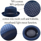 Sun Hat with Breathable Mesh Men Women Lightweight Summer - product gallery image 4