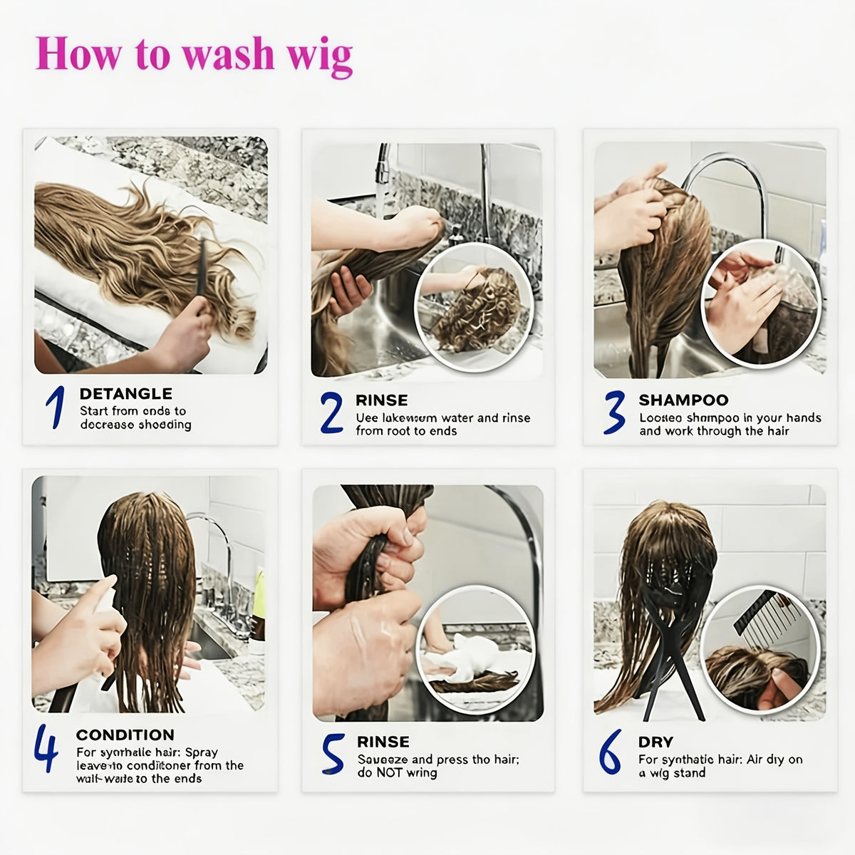 Synthetic Wig with 10cm, 10.16cm, Short Pixie Cut Wavy Layered Natural - product gallery image 5