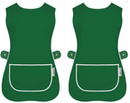 Tabard Apron 2-Pack with Button-Side 2-Pack Solid Check Options - product gallery image 25