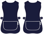 Tabard Apron 2-Pack with Button-Side 2-Pack Solid Check Options - product gallery image 27