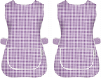 Tabard Apron 2-Pack with Button-Side 2-Pack Solid Check Options - product gallery image 29