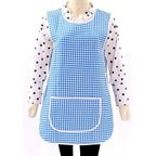Tabard Apron 2-Pack with Button-Side 2-Pack Solid Check Options - product gallery image 3
