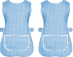 Tabard Apron 2-Pack with Button-Side 2-Pack Solid Check Options - product gallery image 30