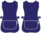 Tabard Apron 2-Pack with Button-Side 2-Pack Solid Check Options - product gallery image 31