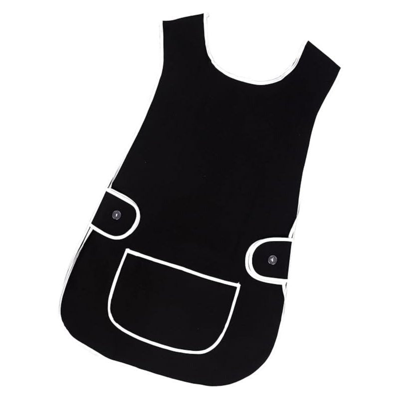 Tabard Apron 2-Pack with Button-Side 2-Pack Solid Check Options - product gallery image 9