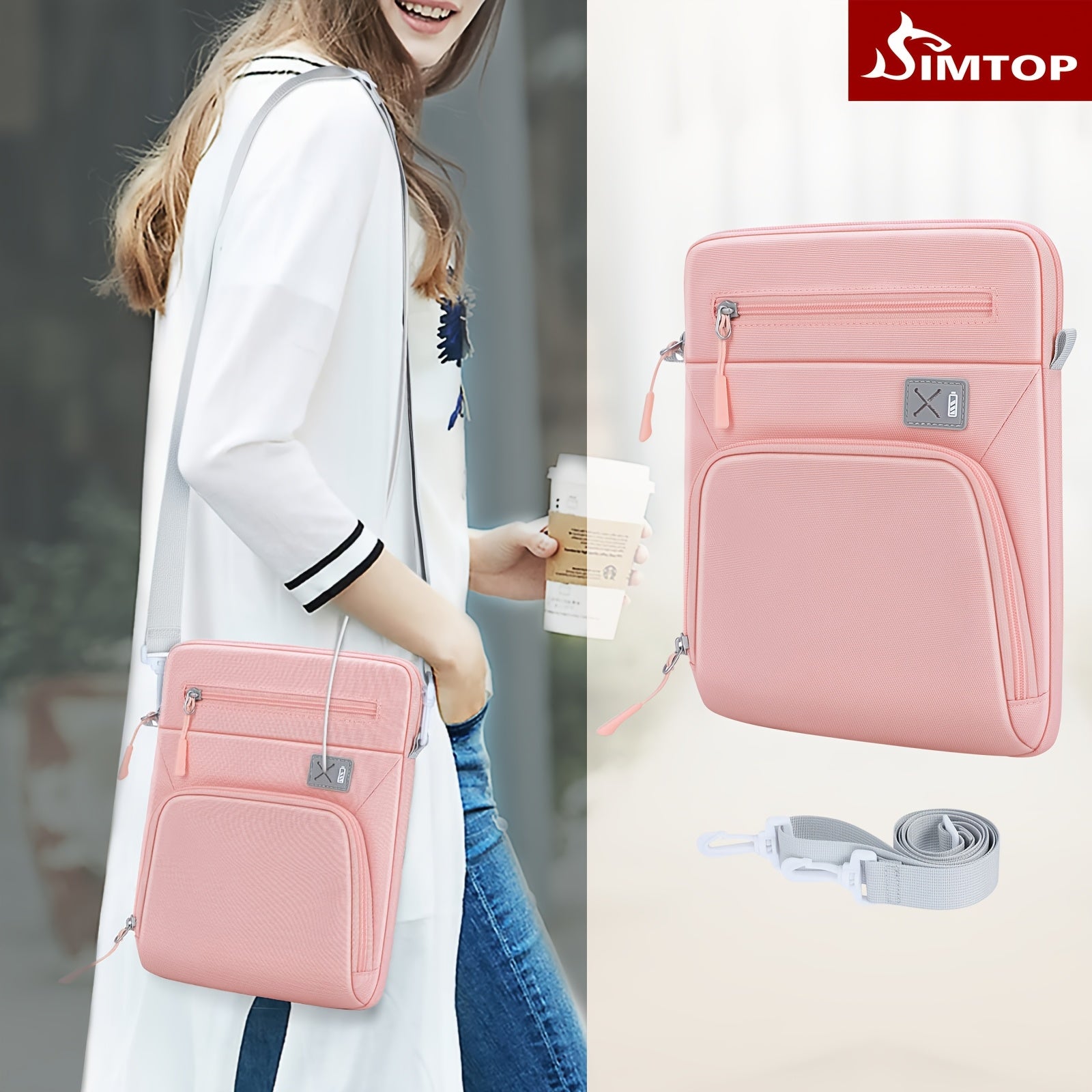 Tablet Bag with 9-11 Inch Sleeve Shoulder Strap Women - product gallery image 6