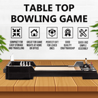 Tabletop Game with Wheels, Bowling Game, Mini Bowling Pins Balls Desktop Bowling - product gallery image 15