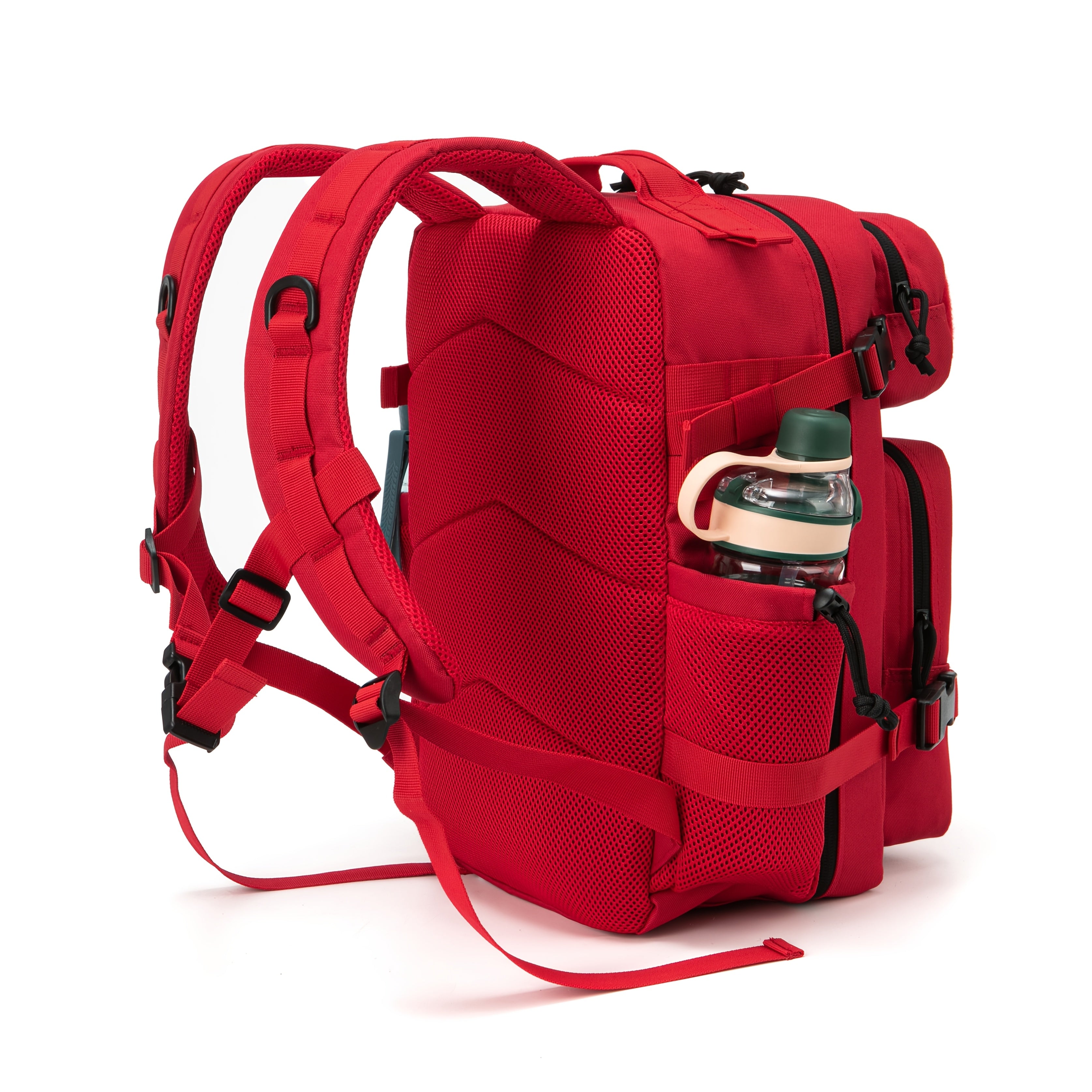 Tactical Backpack with Water-Resistant, Waterproof - Red option