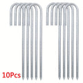 Tent Peg with Pull-Out, 8mm, 30cm, Plastic, 20 Pack, 10pcs - 10pcs option