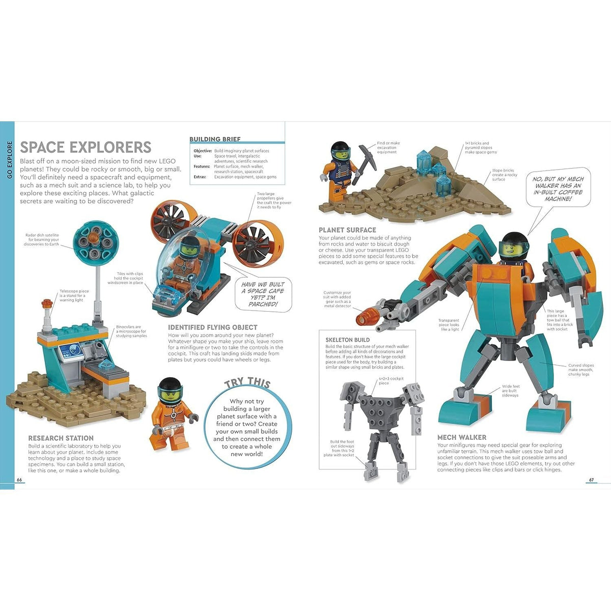 The LEGO Ideas Book New Edition You Can with Build Anything Dinosaurs Landmarks Dragons - product gallery image 3