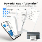 Thermal Label Printer Shipping Inkless Portable PL80EB 4x6 Wireless - product gallery image 5