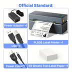 Thermal Label Printer Shipping Inkless Portable PL80EB 4x6 Wireless - product gallery image 7