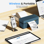 Thermal Label Printer Wireless 4x6 Bluetooth USB High-Speed Shipping - product gallery image 10