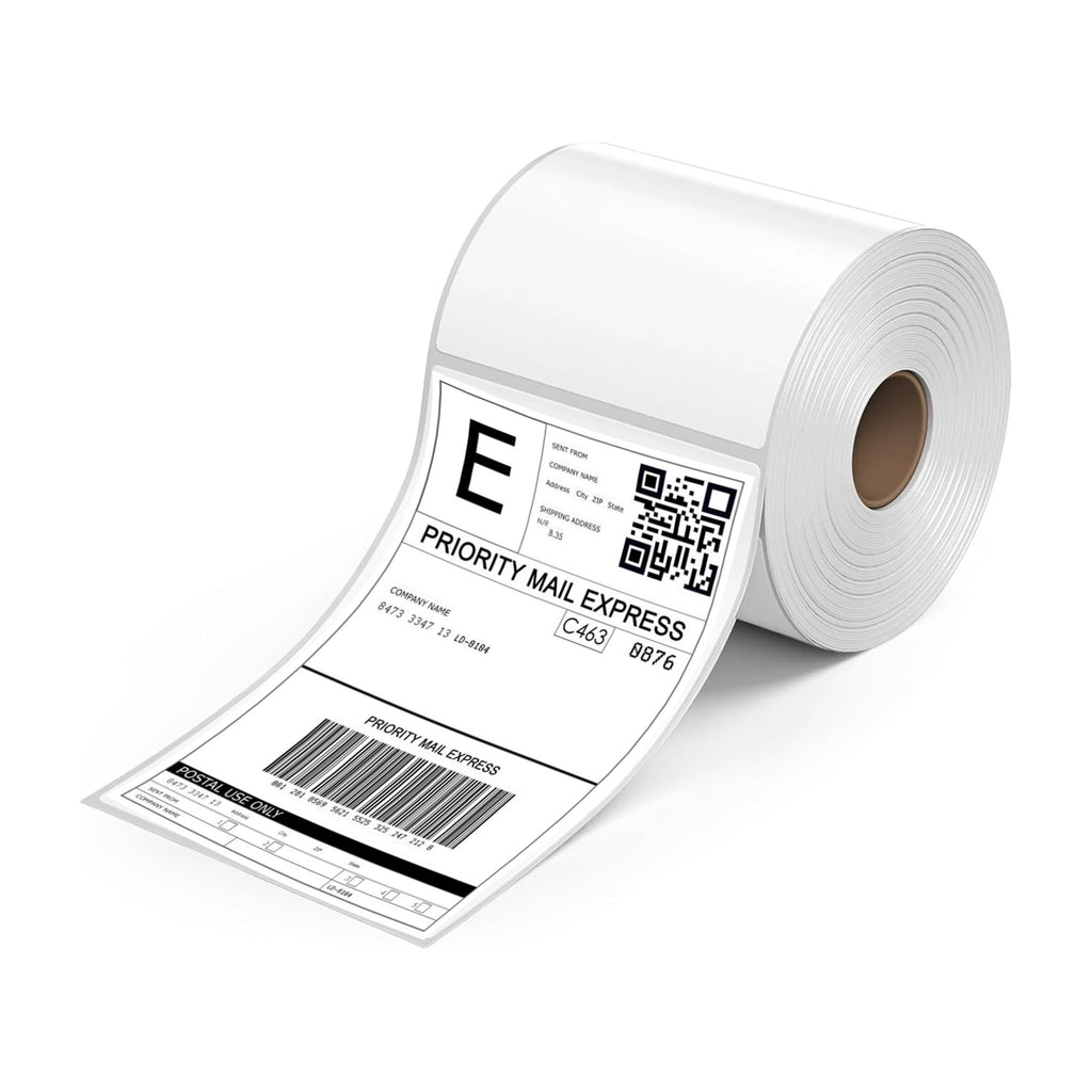 Thermal Label with 500 Roll, 500 Labels, Shipping Labels 4x6 Inch Roll 101x152mm - product gallery image 3