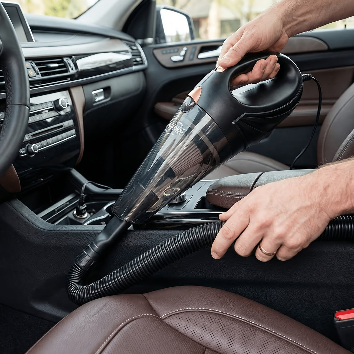 ThisWorx -like Portable Handheld Car with Vacuum Cleaner 4.88meter Cord Plug-In) - product gallery image 4
