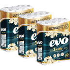 Toilet Roll with 120 Pack, EVO Luxury Soft 3-Ply 120-Pack - product gallery image 4