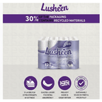 Toilet Roll with 120 Rolls, Lavender, Lusheen Lavender 3-Ply Rolls Bulk Sheets - product gallery image 3