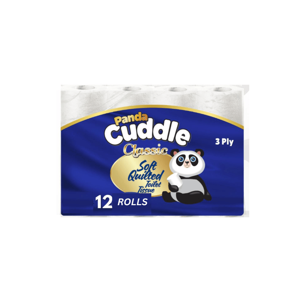 Toilet Roll with 120 Rolls, Panda Quilted Soft 3-Ply 120-Roll Bulk Pack - product gallery image 4