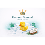 Toilet Roll with 18 Pack, Little Duck Coconut 18PK - product gallery image 5