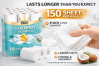 Toilet Roll with 18 Pack, Little Duck Coconut 18PK - product gallery image 8