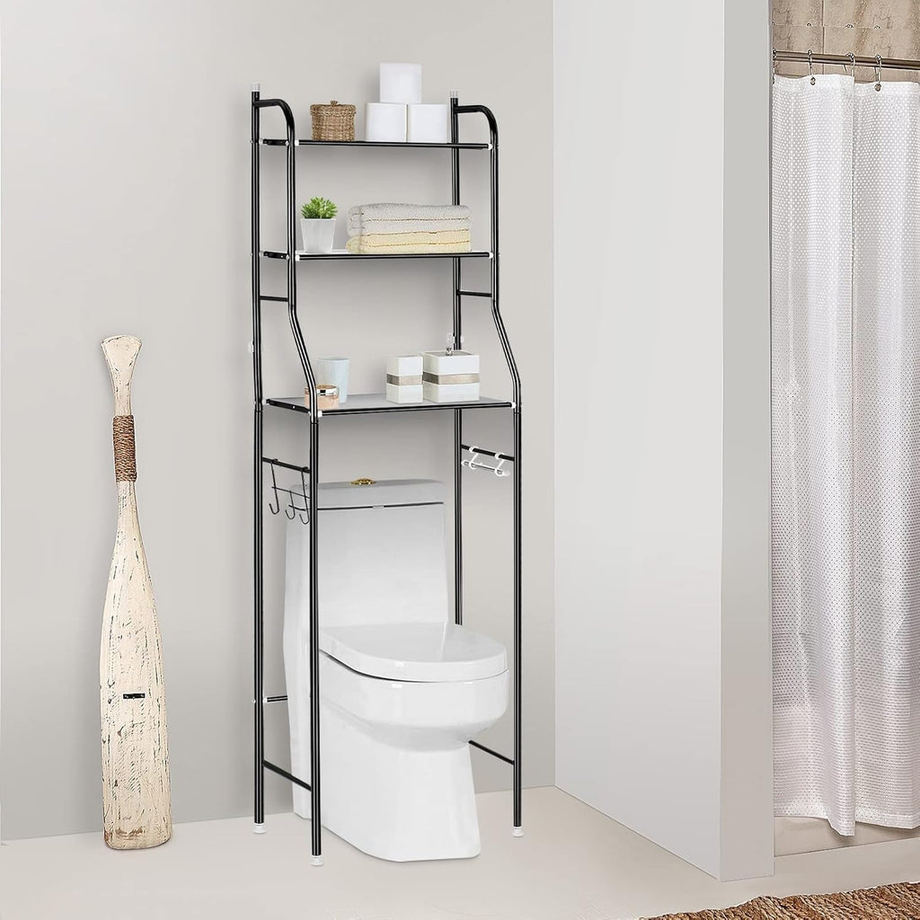 Toilet Roll with Space-Saving, Non-Slip, Freestanding, Metal - product gallery image 9