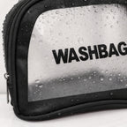 Toiletry Bag with Waterproof, 4pcs, Taylor Brown Clear PVC 4pcs Waterproof - product gallery image 18