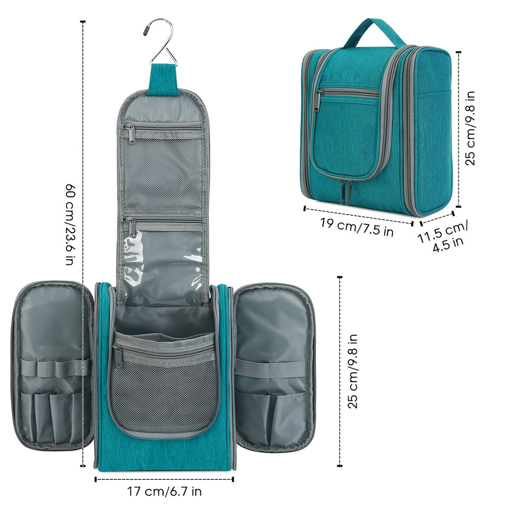 Toiletry Bag with Waterproof, Hanging Women Large Capacity Travel Makeup - product gallery image 2