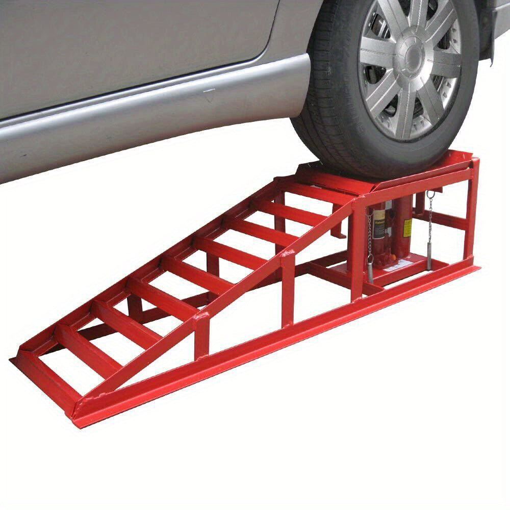 Ton 2pcs Car Ramps Heavy Duty Garage with 4Ton Vehicle Ramp - product gallery image 15