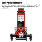 Tonne Trolley Jack Hydraulic Lift Lifting with Non-Slip, Wheels - product gallery image 3
