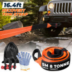 Tow & Recovery Rope with Off-Road Kit High Strength Hooks Storage - product gallery image 10