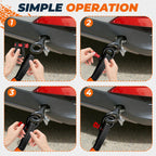 Tow & Recovery Rope with Off-Road Kit High Strength Hooks Storage - product gallery image 12