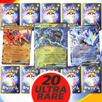 Trading Card Booster Japanese Pokémon EX Cards Ultra Rare with JP 20 EX
