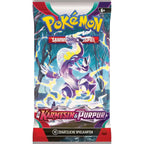 Trading Card Booster Pokémon Scarlet Violet Crimson Purple German with 10 Cards - product gallery image 4