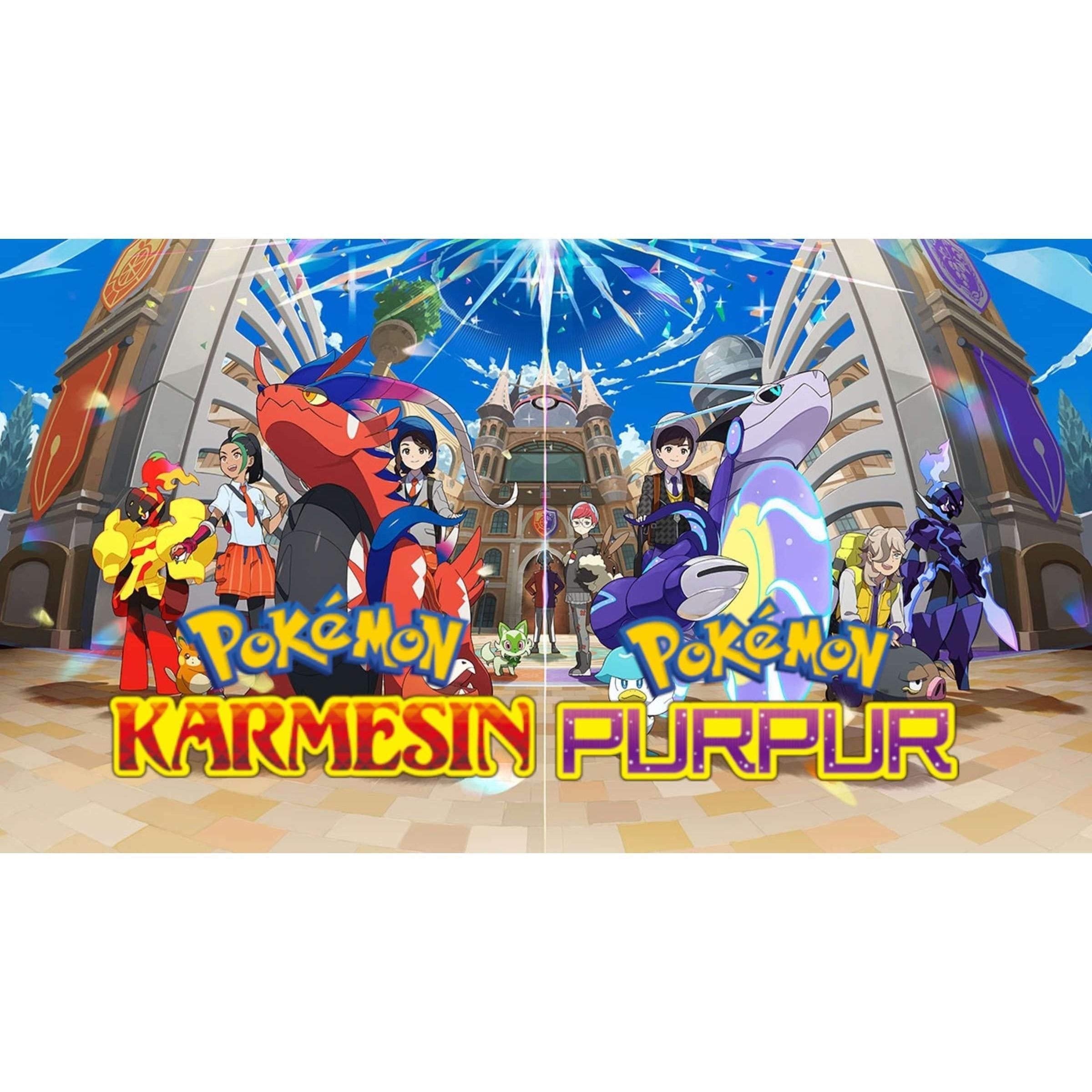 Trading Card Booster Pokémon Scarlet Violet Crimson Purple German with 10 Cards - product gallery image 5