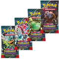 Trading Card Booster Pokémon Twilight Masquerade German 4-Pack with 40 Cards