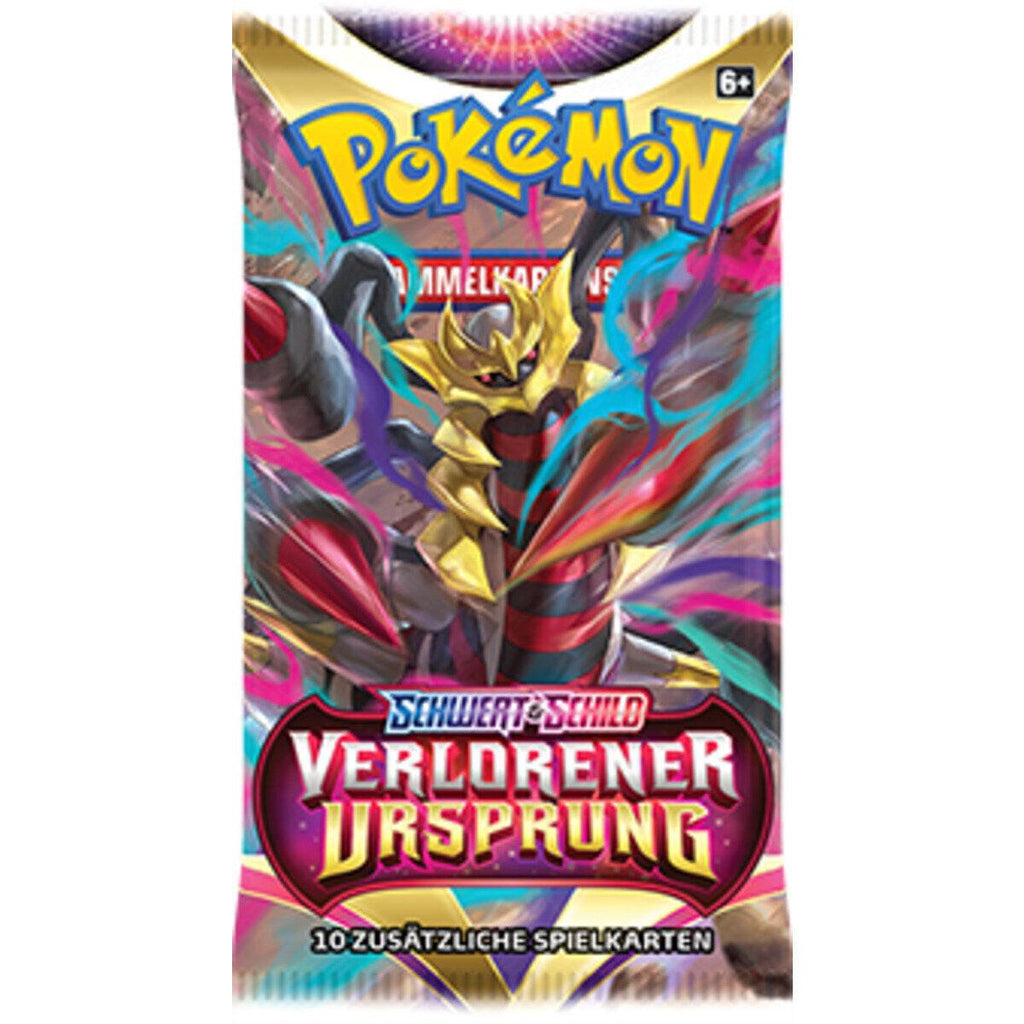 Trading Card Booster Pokemon TCG Sword Shield Lost Origin with 10 Cards