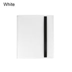 Trading Cards Card Binder Album 9-Pocket Pages PU with Leather, 360 Card - White option