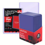 Trading Cards Card Toploaders 35pt Crystal Clear Hard with Plastic, 1000 Pack - product gallery image 3