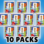Trading Cards FIFA World Cup Sticker Bags x10 for players and collectors