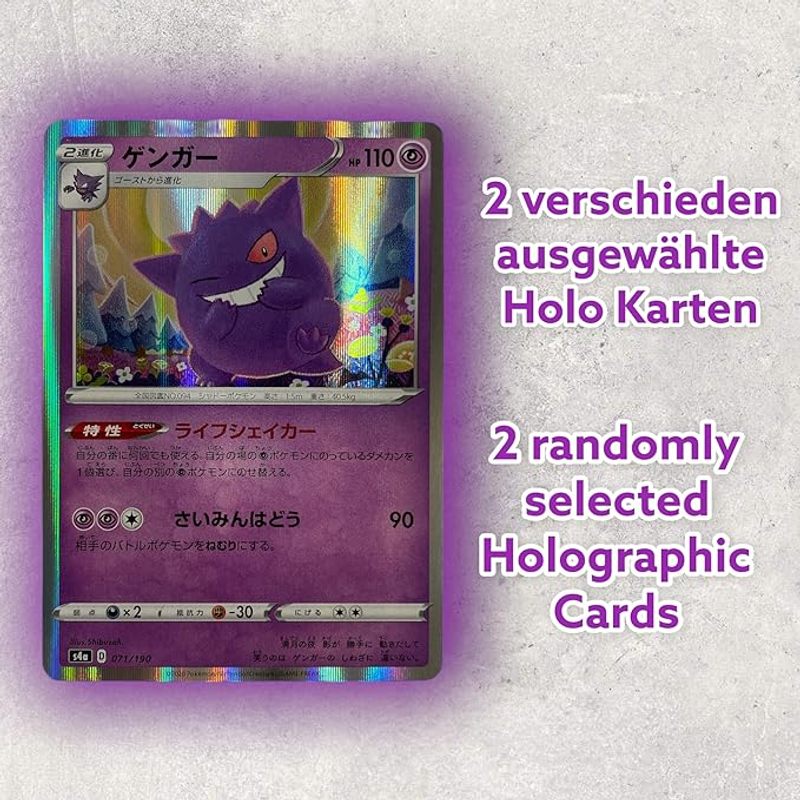 Trading Cards Japanese Pokémon Guaranteed Holographic with 50 Pack - product gallery image 4