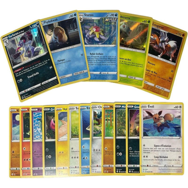 Trading Cards Official French Pokémon Bundle Shiny Included
