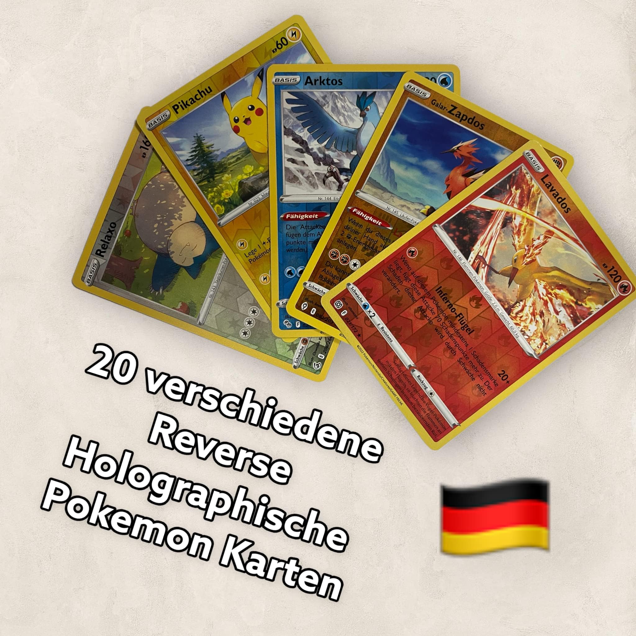 Trading Cards Pokémon Reverse Holo Glitter English Rare - product gallery image 3