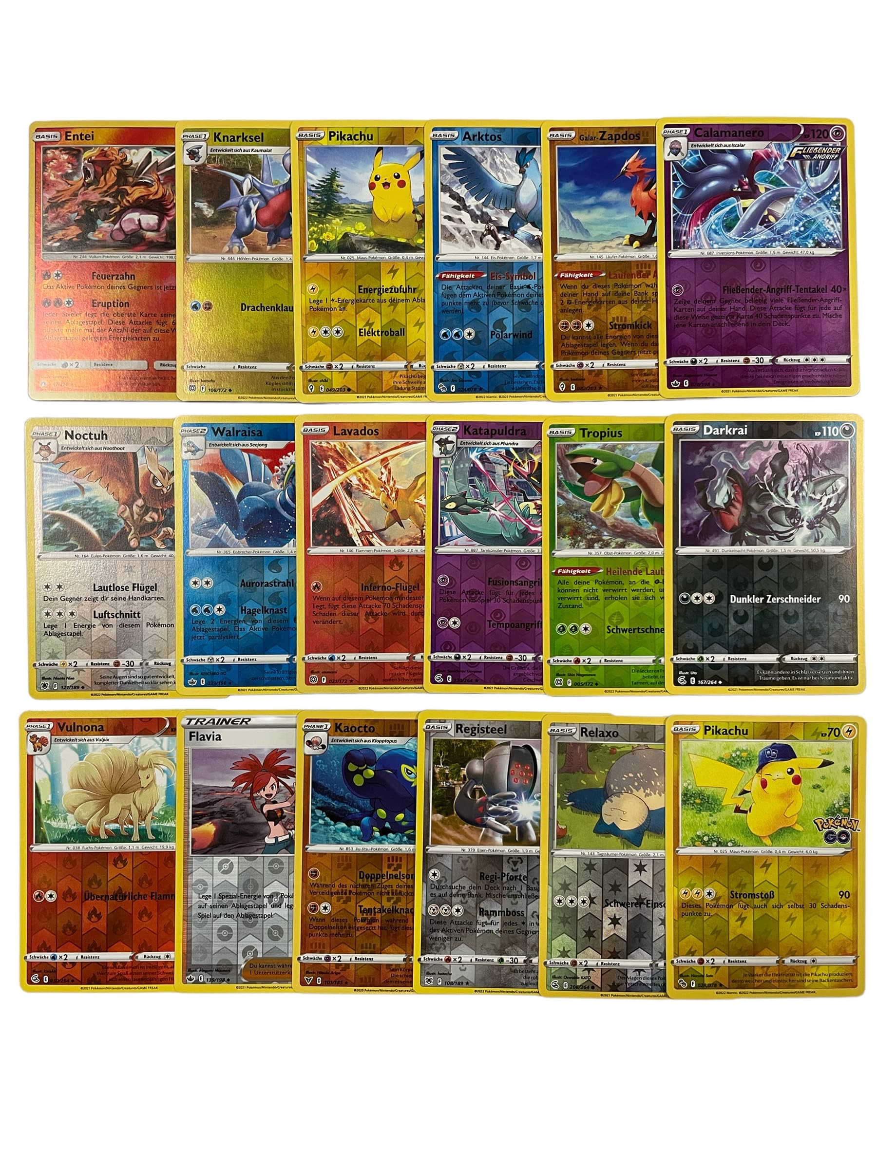 Trading Cards Pokémon Reverse Holo Glitter English Rare - product gallery image 7